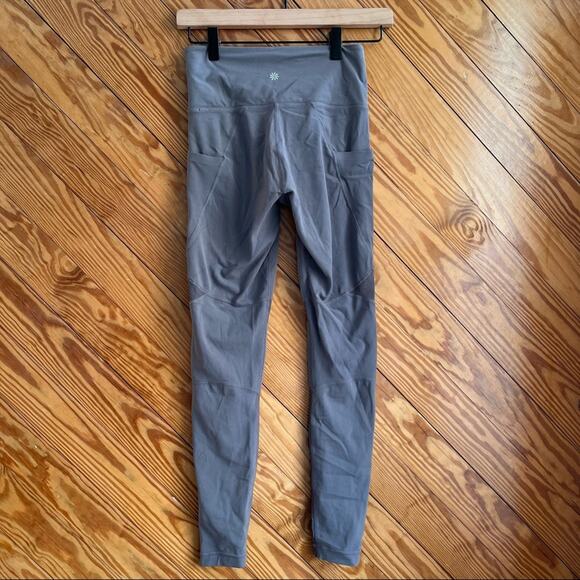 Athleta Salutation Tight Meshblock Stash Pocket XS - Picture 4 of 8